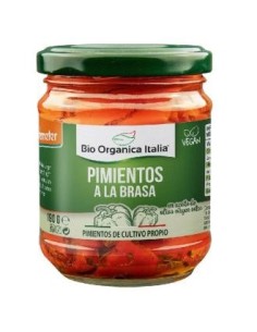 Pimiento a la Brasa en Aceite 190g Bio Orgánica Italia Demeter