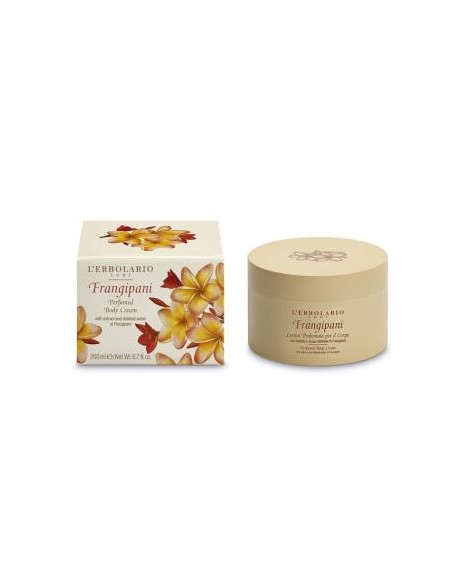 Frangipani Crema Perfumada Corporal 200 Mililitros L´Erbolario