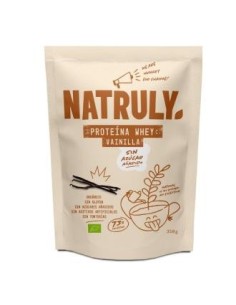Proteína Whey Vainilla Bio 350g Natruly  Nutrición Natural