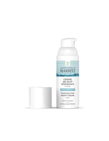 Hydra Protect+ Crema De Noche Regeneradora 50 Mililitros Alga Maris - Lab. Biarritz