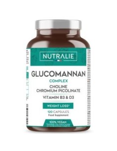Glucomanano Choline Chorium Picolinate 120 Cápsulas  Nutralie