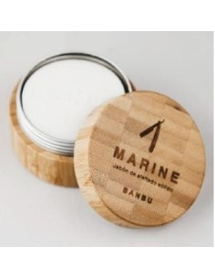 Jabón de Afeitar Marine 80g Eco Vegan con Bambú Natural
