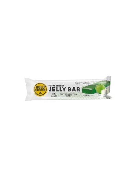 Jelly Bar Total Energy Apple 15Uds. de Gold Nutrition
