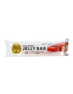 Jelly Bar Total Energy Strawberry 15Uds. de Gold Nutrition