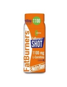 L-Carnitina Fat Burners Shot Nutrisport 20 Unid. Energía