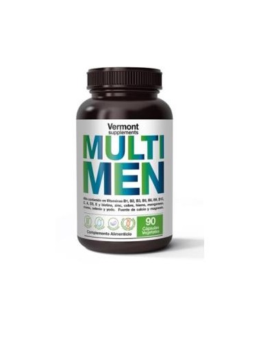Multi Men 90 Cápsulas vegetales Vermont Supplements