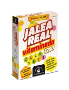 Jalea Real Vitaminada 1200 10 Ampollas El Naturalista
