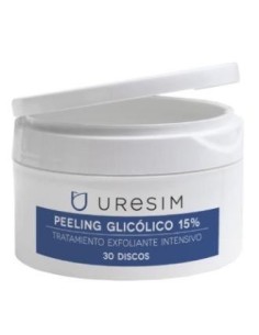 Uresim Peeling Glicolico 15% Exfoliante 30Discos. de Uresim