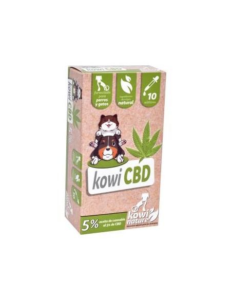Kowi CBD 5% para Perros y Gatos 10ml  Kowi Nature Vet