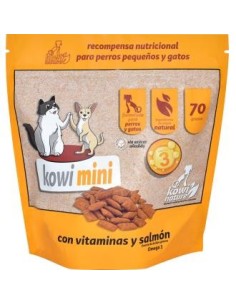 Kowi Mini Con Vit-Salmon Perros Y Gatos Snack 70Gr de Kowi Nature Vet