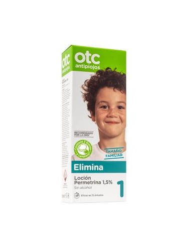 Otc Antipiojos Locion Permetrina 1,5 200 Mililitros Otc Ferrer