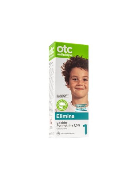 Otc Antipiojos Locion Permetrina 1,5 200 Mililitros Otc Ferrer