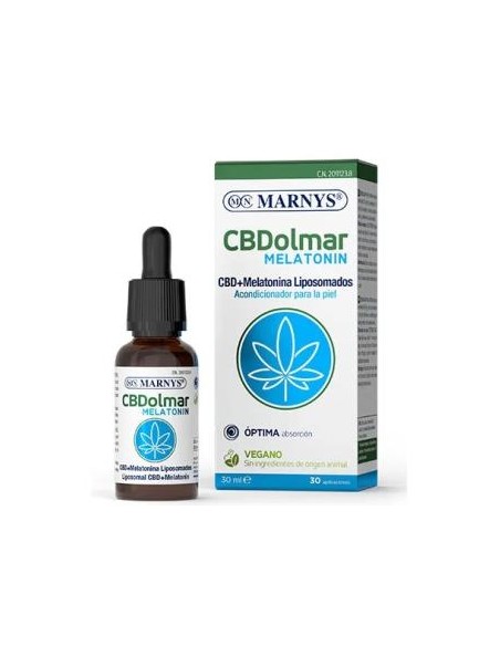 Cbdolmar Melatonin 30ml – Sueño Natural y Reparador