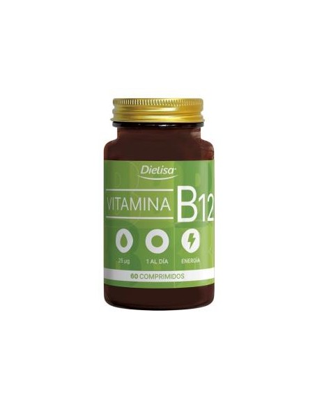 Dielisa Vitamina B12 60 Comprimidos – Energía y Vitalidad