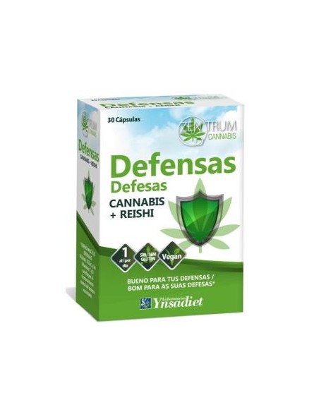 Zentrum Cannabis Defensas 30Cap. | Refuerza tu sistema natural