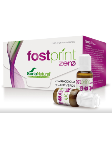 Pacote de 2 unidades Fost Print Zero Com Rhodiola-Verde Marrom