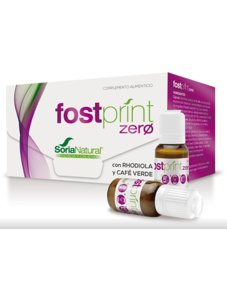 Pacote de 2 unidades Fost Print Zero Com Rhodiola-Verde Marrom