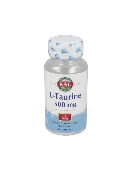 L-Taurina 500Mg. 60Cap. Kal