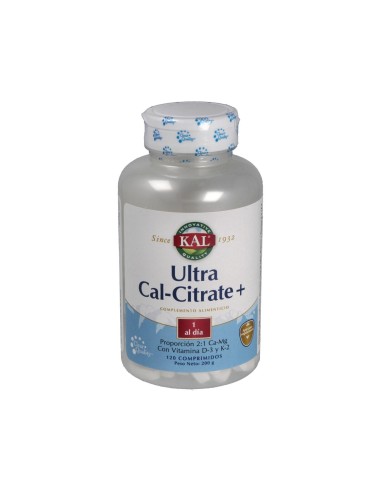 Ultra Cal Citrate + K2   120Compr.