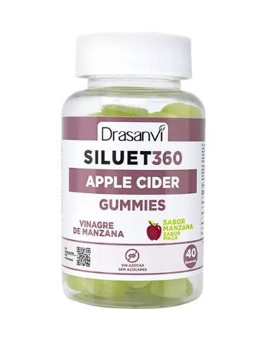 Vinagre De Manzana 40 Gominolas Siluet 360 Drasanvi