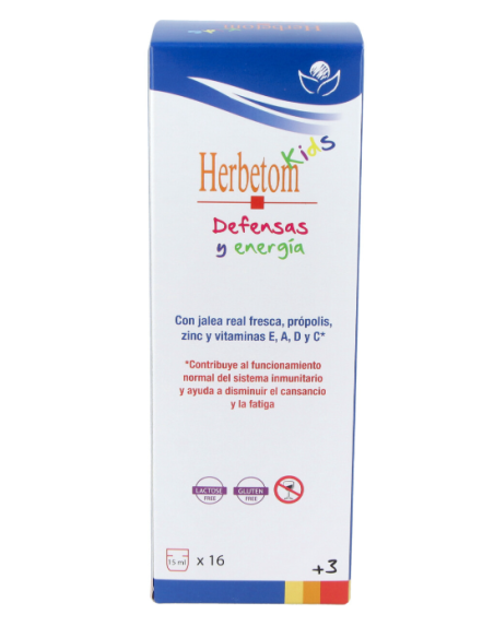 Herbetom Kids Defensas Y Energ. 250 Ml. de Bioserum