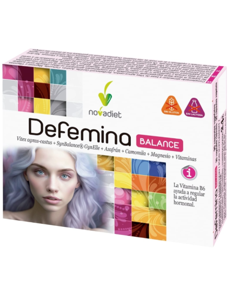 Defemina Balance 30 cápsulas vegetales Novadiet  Bienestar natural