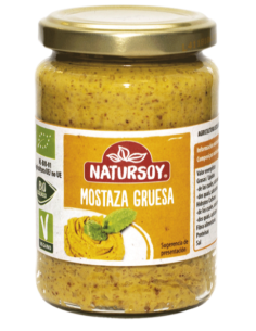 Mostaza Gruesa Natursoy 200G | Sabor Auténtico y Natural
