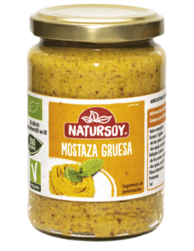 Mostaza gruesa 200g Natursoy