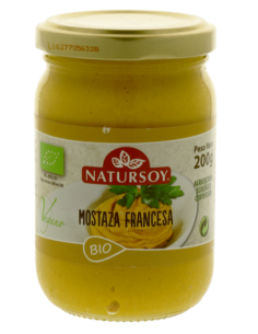 Mostaza Francesa Natursoy 200G – Sabor Auténtico y Natural
