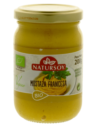 Mostaza Francesa 200g Natursoy