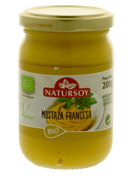 Mostaza Francesa 200g Natursoy