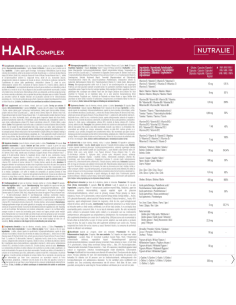 Hair Complex Vitaminas para Cabello Nutralie 90 Cápsulas 2