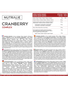 Cranberry Complex 60Cap. de Nutralie 2