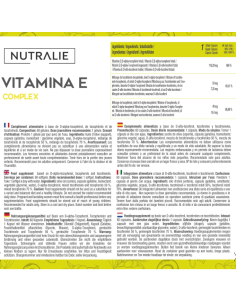 Vitamina E Complex 60 Softgels Nutralie – Antioxidante Natural 2