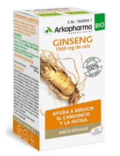 Ginseng 45 Arkocapsulas. Bio Arkopharma