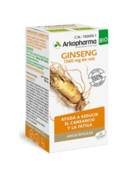 Ginseng 45 Arkocapsulas. Bio Arkopharma