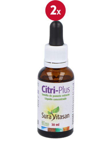 Pack de 2 uds Citri-Plus Liquido Concentrado 30Ml de Sura Vitasan