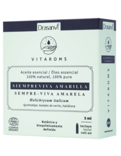 Aceite Esencial Siempreviva Amarilla Ecocert Bio 5Ml Vitaroms Drasanvi