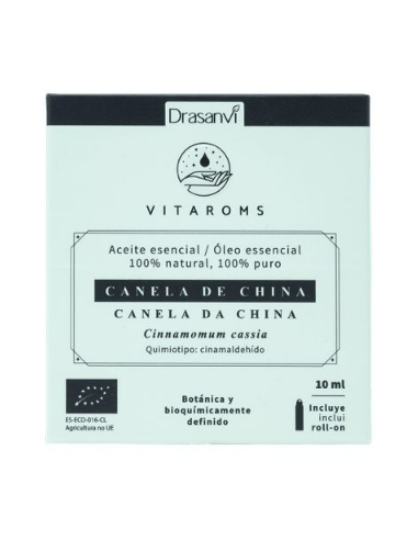 Aceite Esencial Canela China Bio 10Ml Vitaroms Drasanvi