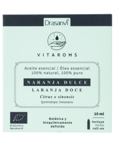 Aceite Esencial Naranja Dulce Bio 10Ml Vitaroms Drasanvi