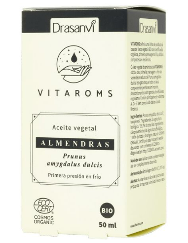 Av Almendras Dulces (Primera Presion Frio) 50Ml Cosm Org Vitaroms Drasanvi