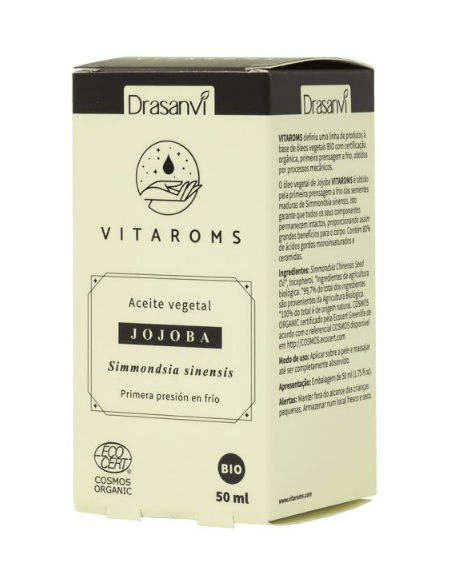 Av Jojoba (Primera Presion Frio) 50Ml Cosm Org Vitaroms Drasanvi