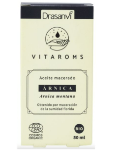 Av Macerado Árnica 50ml Cosm Org Vitaroms Drasanvi Natural