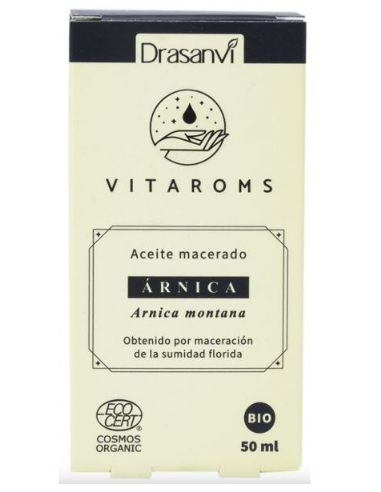 Aceite Vegetal Macerado Arnica Bio 50Ml Ecocert Vitaroms Drasanvi