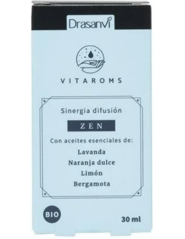 Sinergia Difusion Zen Bio 30Ml Vitaroms Drasanvi