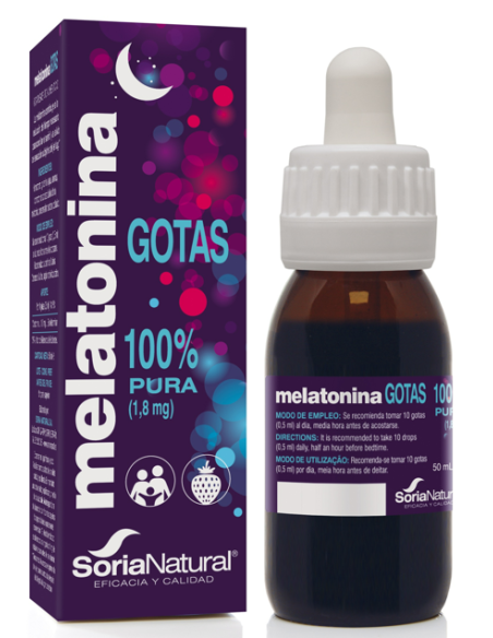 Melatonina 50 ml Soria Natural  Sueño Reparador Natural