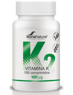 Vitamina K Liberacion Sostenida 250Mg 100Comp. de Soria Natural