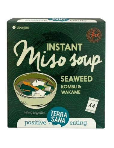 Sopa de Miso Instantánea 4X10 Sobres Terrasana 40 g