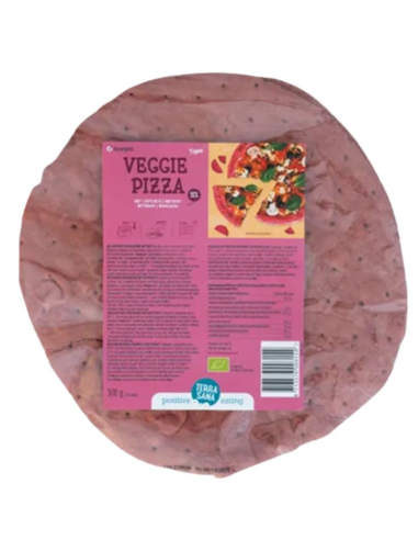Bases de Pizza Vegetal con Remolacha  Terrasana 300 g
