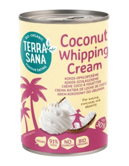 Crema Batida de Leche de Coco Terrasana | Natural y Vegana